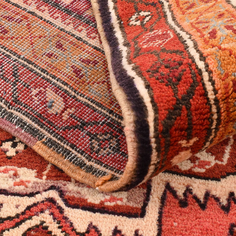 Tapis de couloir Tapis persan - Nomadic - 254 x 80 cm - rouge