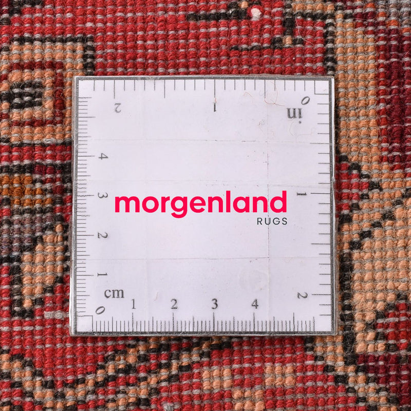 Tapis de couloir Tapis persan - Nomadic - 254 x 80 cm - rouge