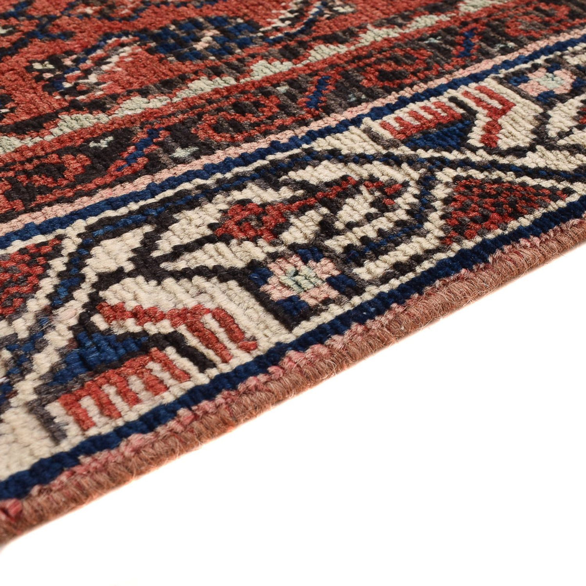 Tapis de couloir Tapis persan - Nomadic - 480 x 71 cm - rouge