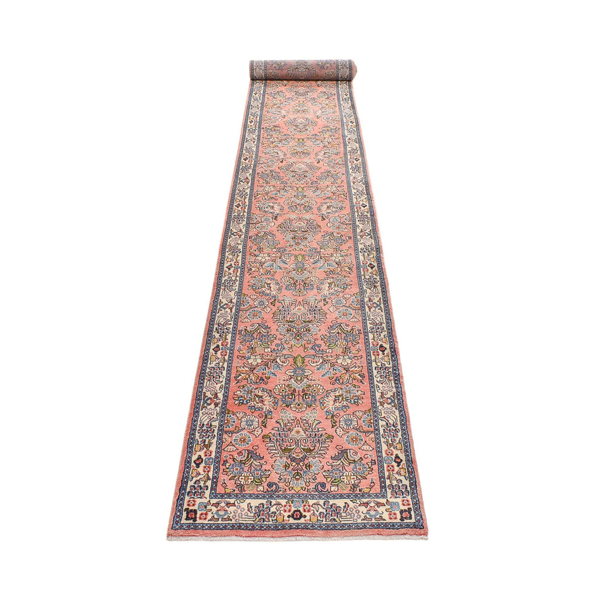 Tapis de couloir Tapis persan - Classique - 600 x 79 cm - rouge clair