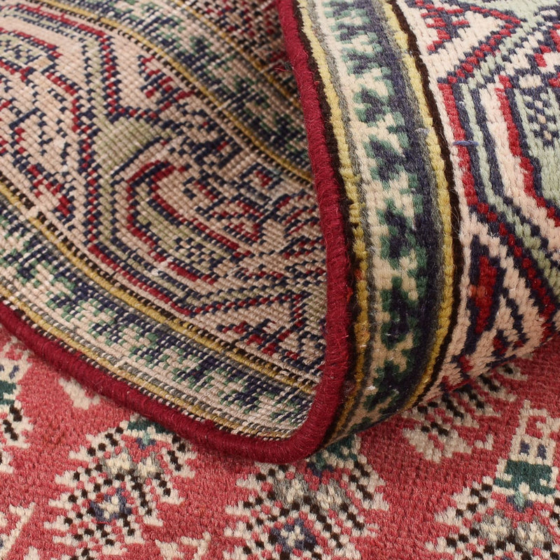 Tapis de couloir Tapis persan - Tabriz - 340 x 83 cm - rouge