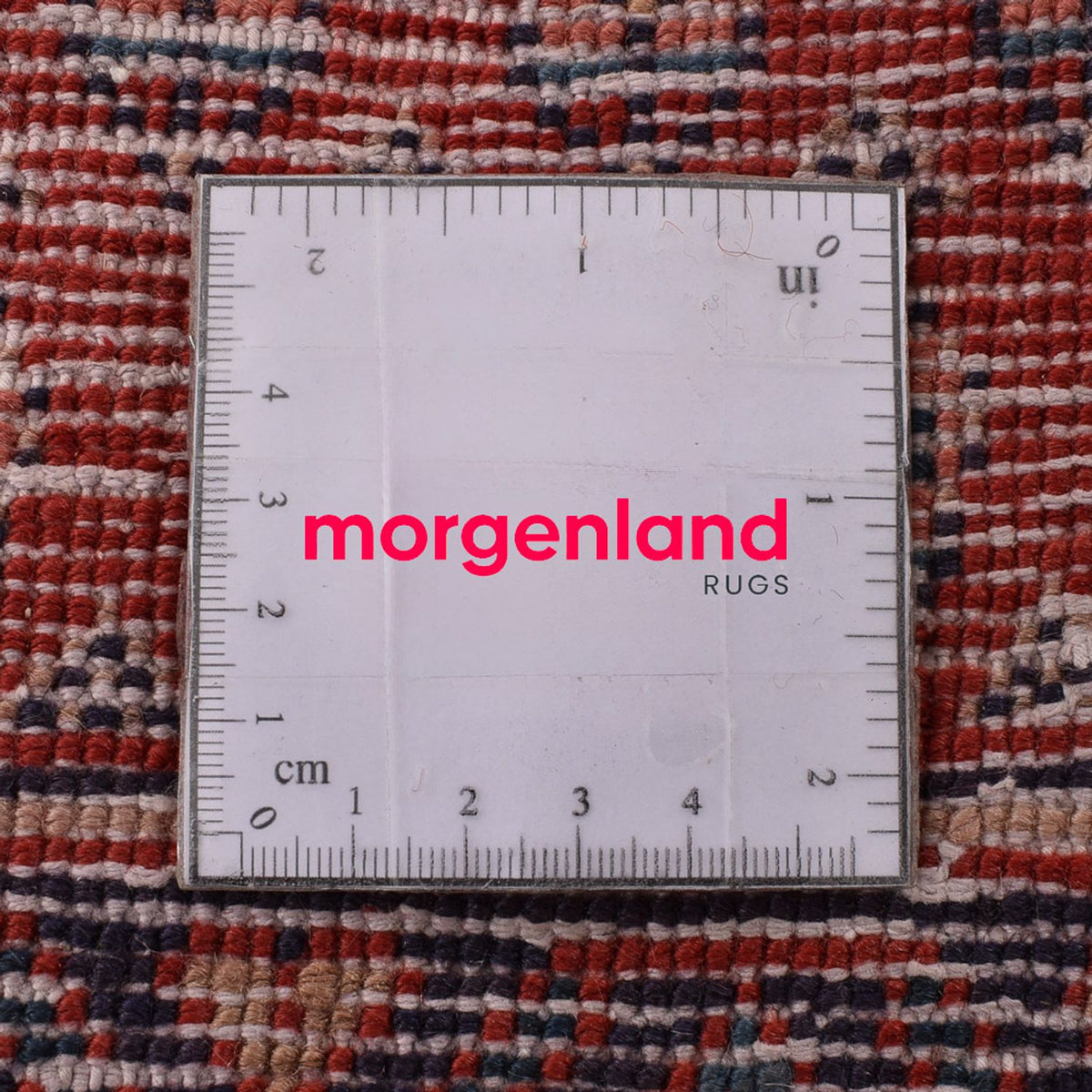 Tapis de couloir Tapis persan - Mir - 462 x 77 cm - rouille