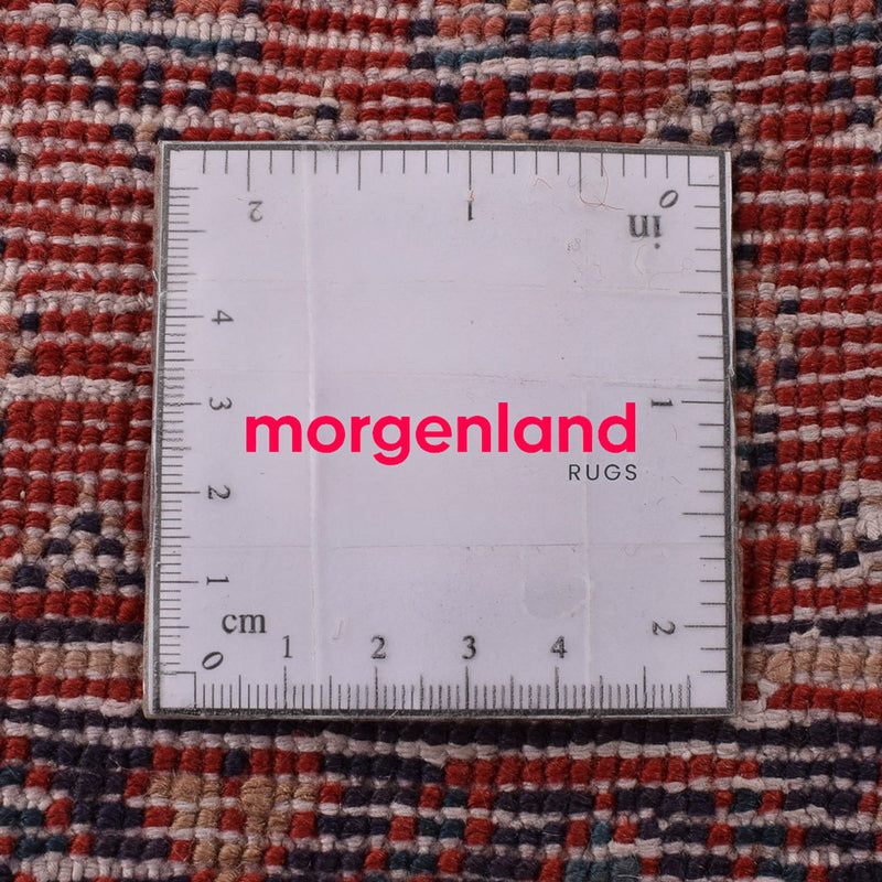 Tapis de couloir Tapis persan - Mir - 462 x 77 cm - rouille