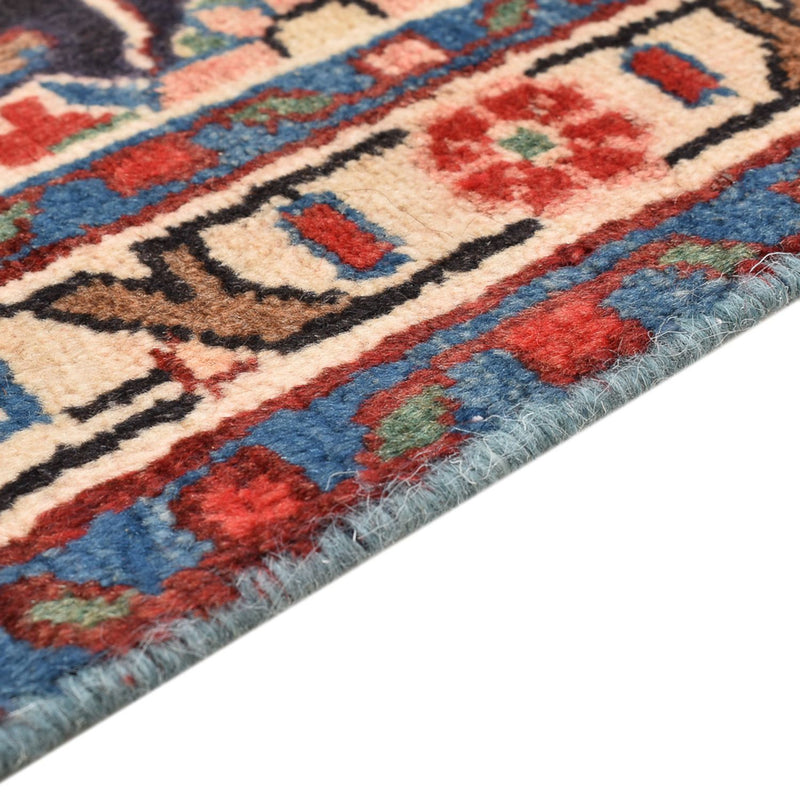 Tapis persan - Nomadic - 96 x 65 cm - bleu foncé