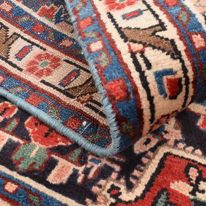 Tapis persan - Nomadic - 96 x 65 cm - bleu foncé