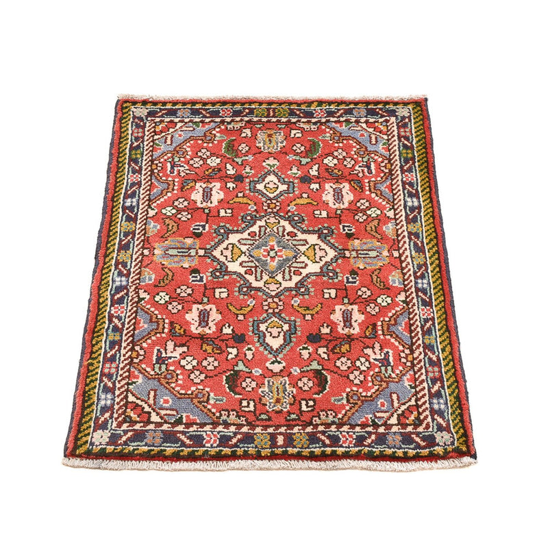 Tapis persan - Nomadic - 75 x 57 cm - rouge