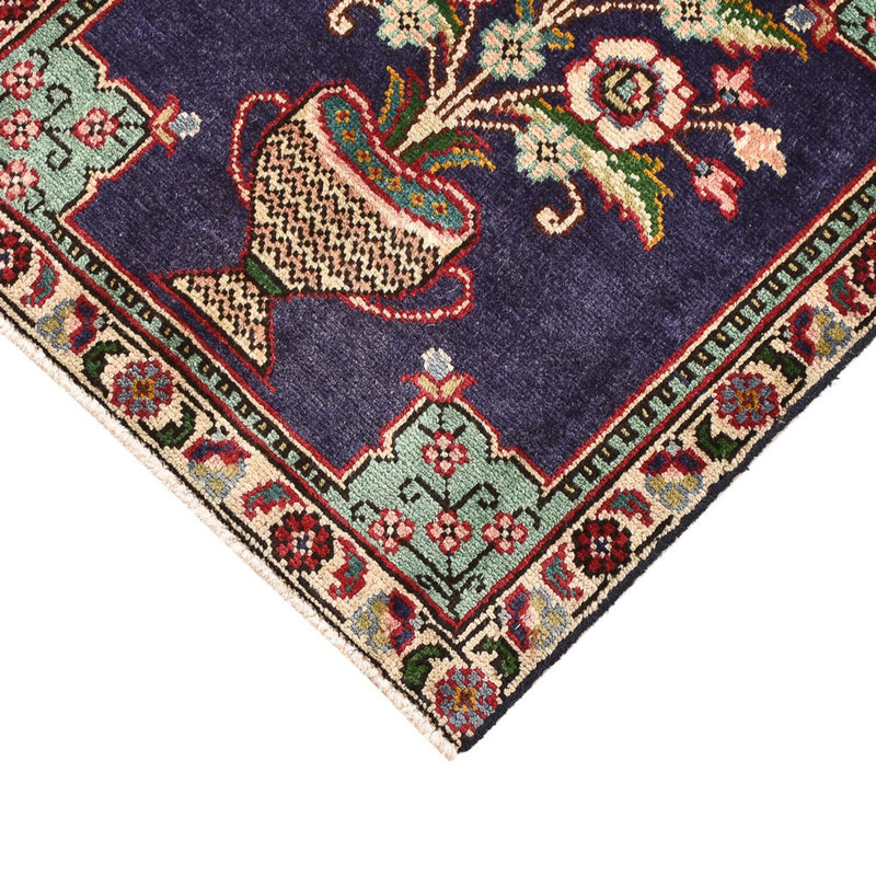 Tapis persan - Nomadic - 60 x 54 cm - multicolore