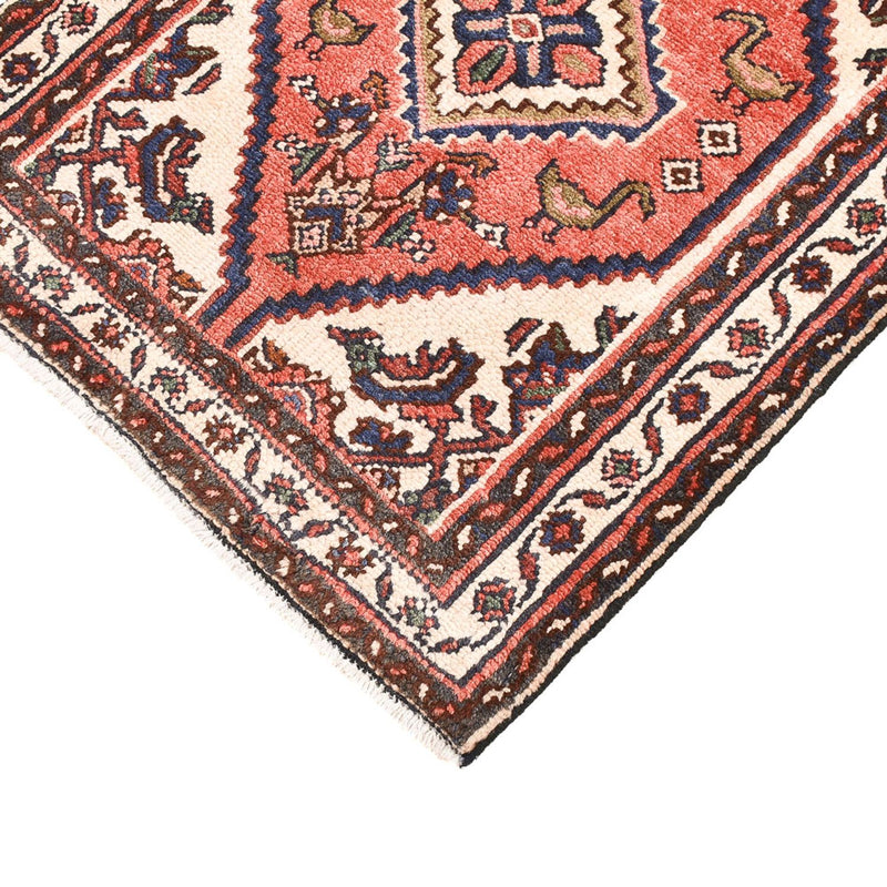 Tapis persan - Nomadic - 92 x 68 cm - rouge clair