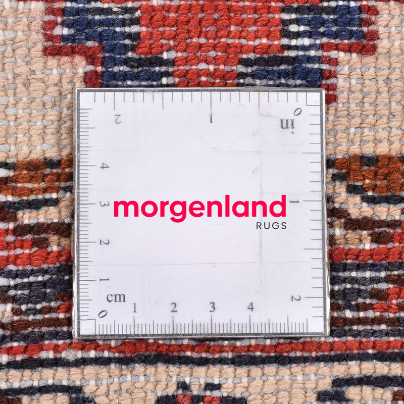 Tapis persan - Nomadic - 92 x 68 cm - rouge clair