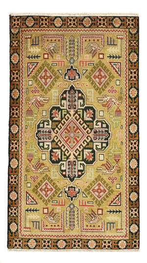 Tapis persan - Nomadic - 92 x 54 cm - sable