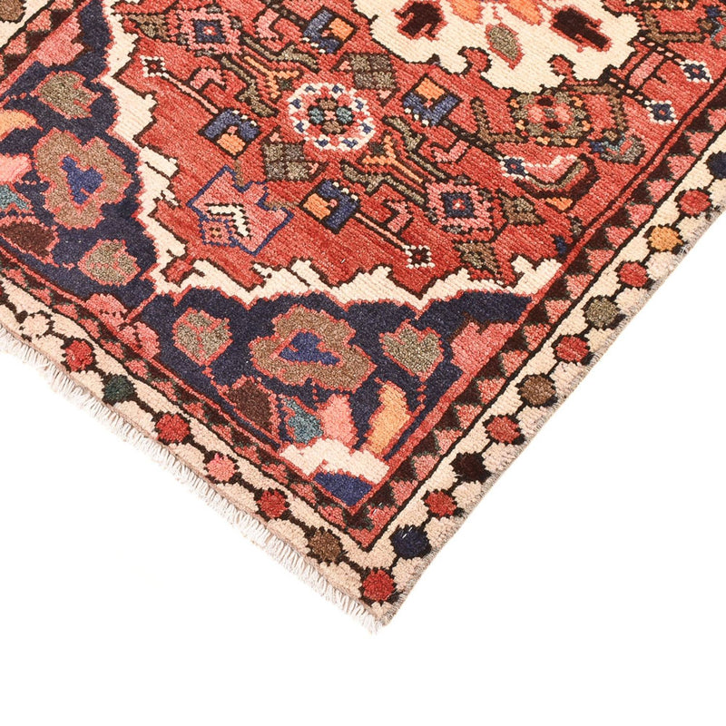 Tapis persan - Nomadic - 84 x 56 cm - rouille