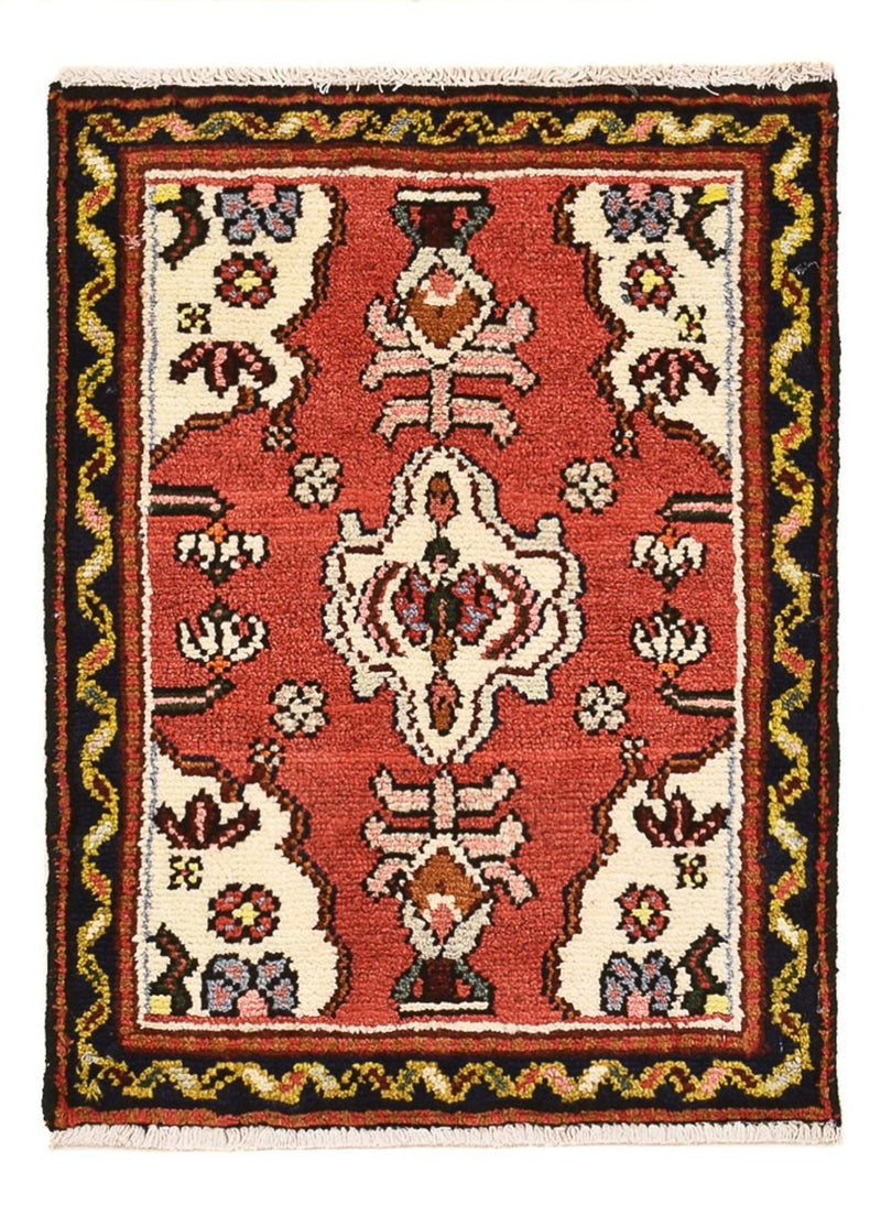 Tapis persan - Nomadic - 62 x 44 cm - rouge
