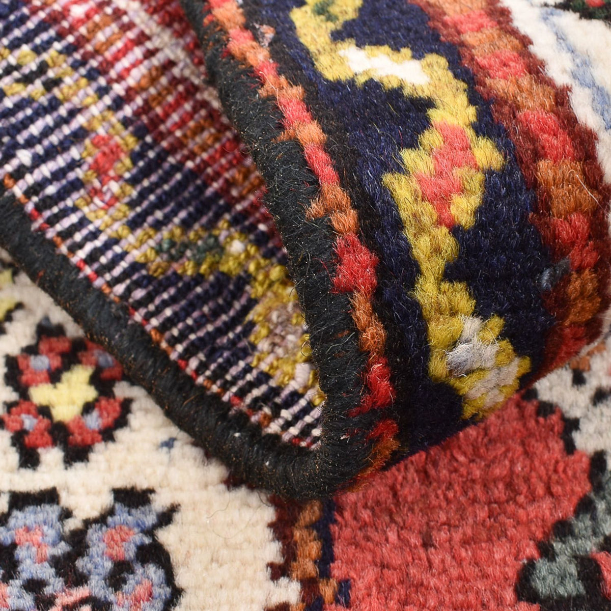 Tapis persan - Nomadic - 62 x 44 cm - rouge