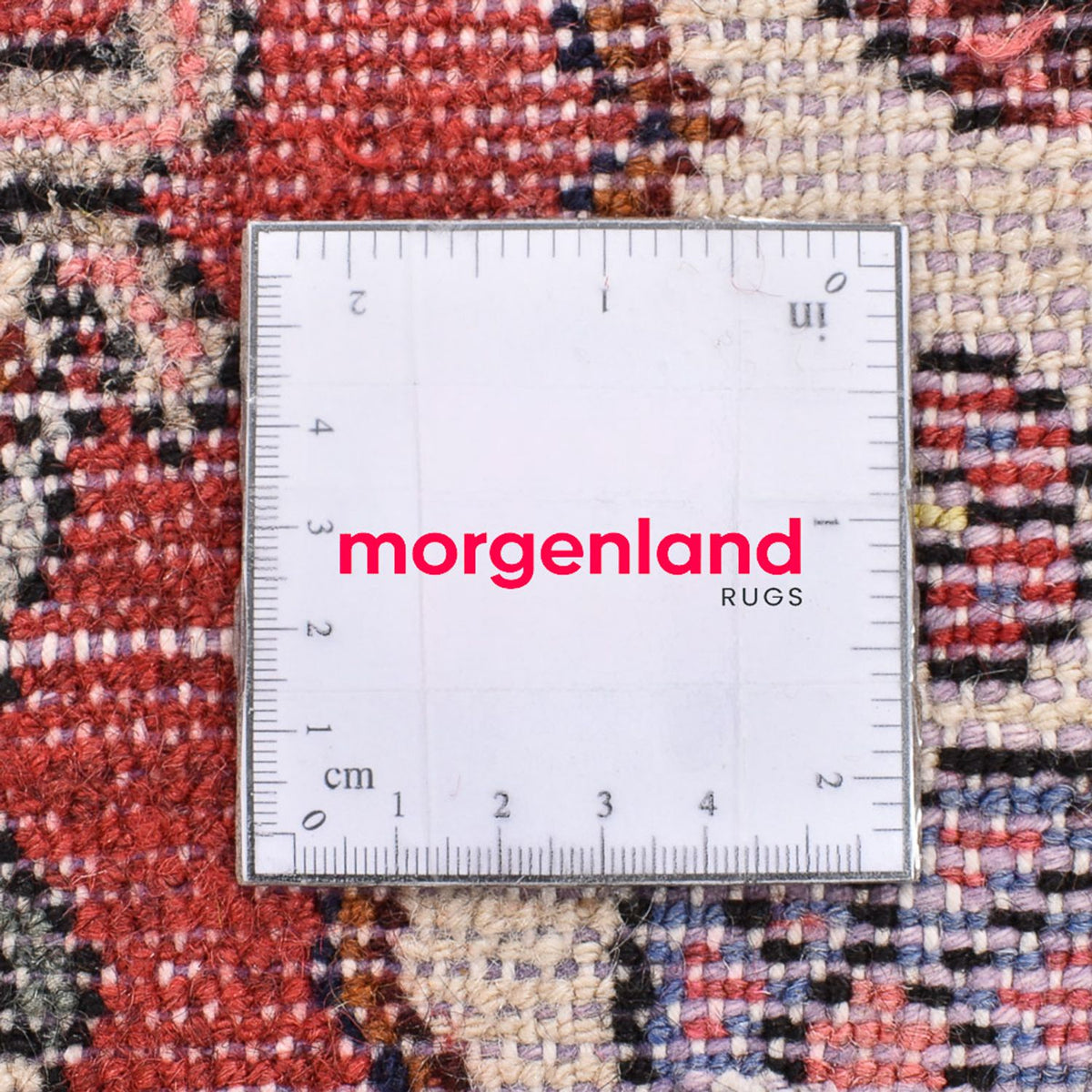 Tapis persan - Nomadic - 62 x 44 cm - rouge