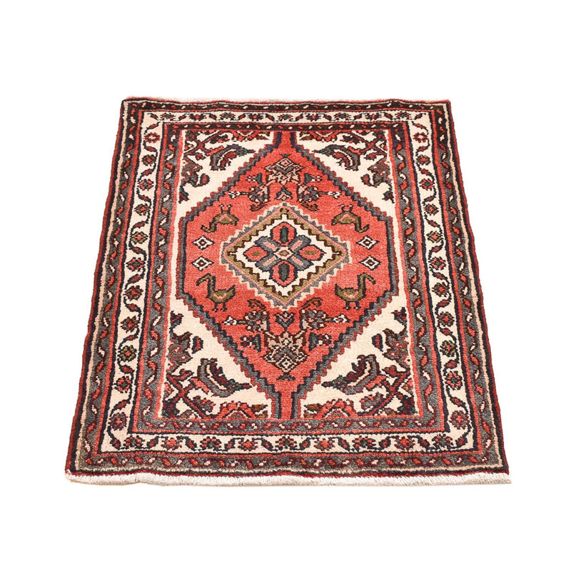 Tapis persan - Nomadic - 96 x 70 cm - rouge