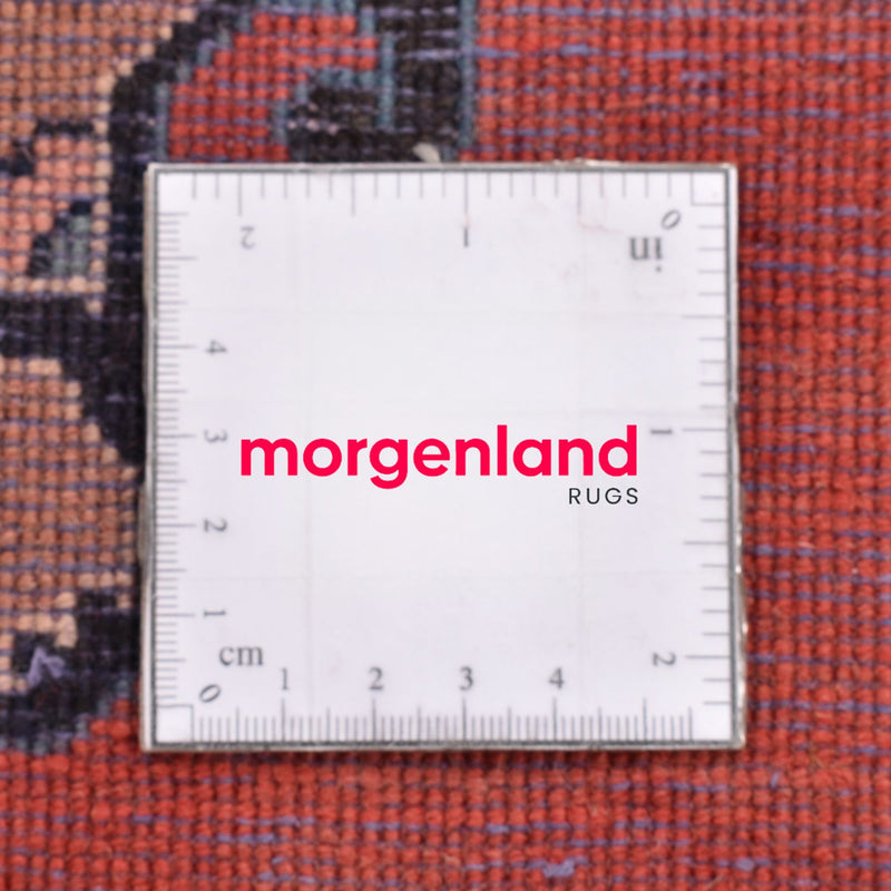 Tapis persan - Nomadic - 50 x 49 cm - rouge