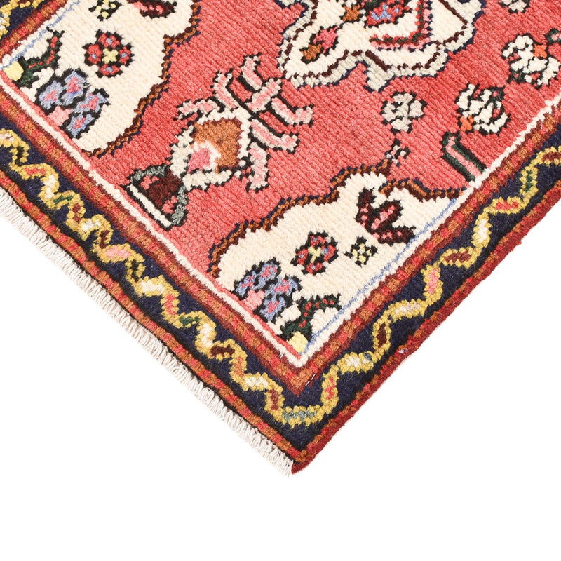 Tapis persan - Nomadic carré  - 65 x 65 cm - rouge