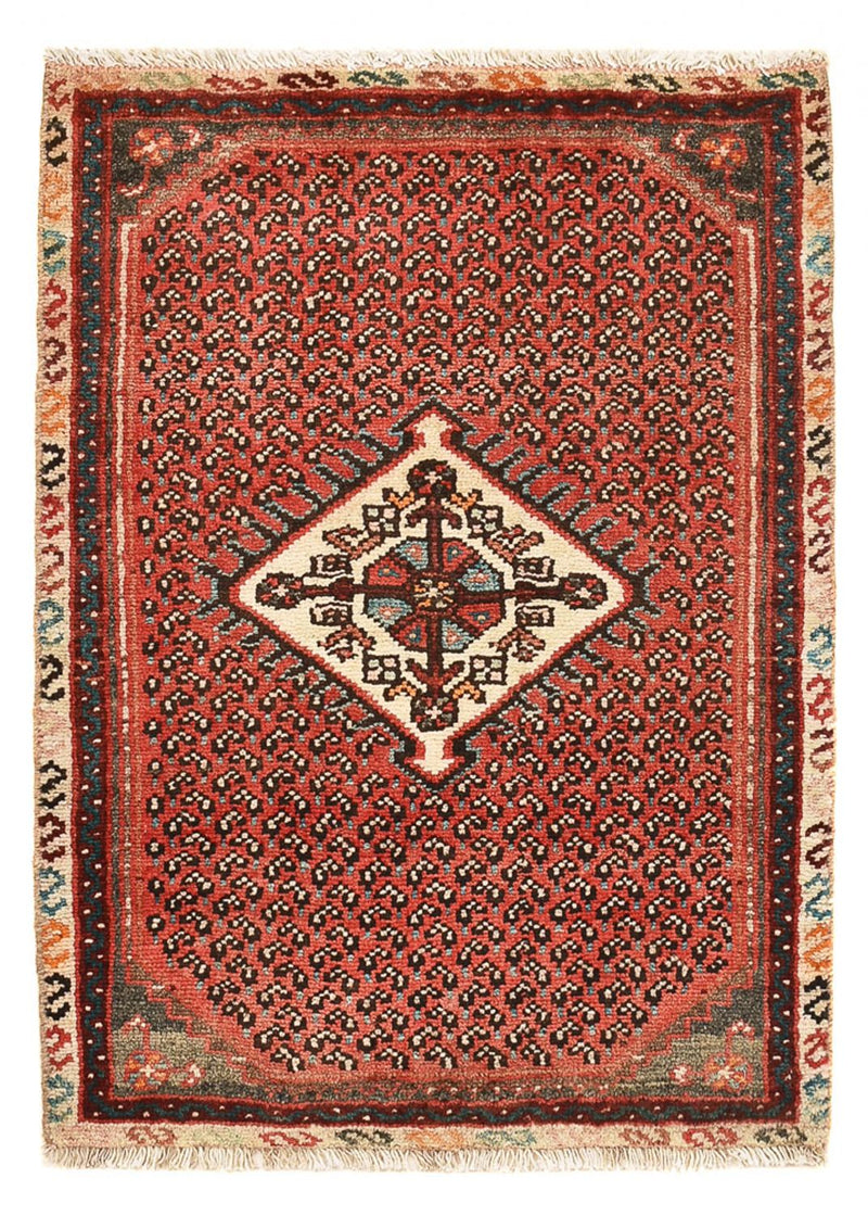 Tapis persan - Nomadic - 81 x 61 cm - rouille