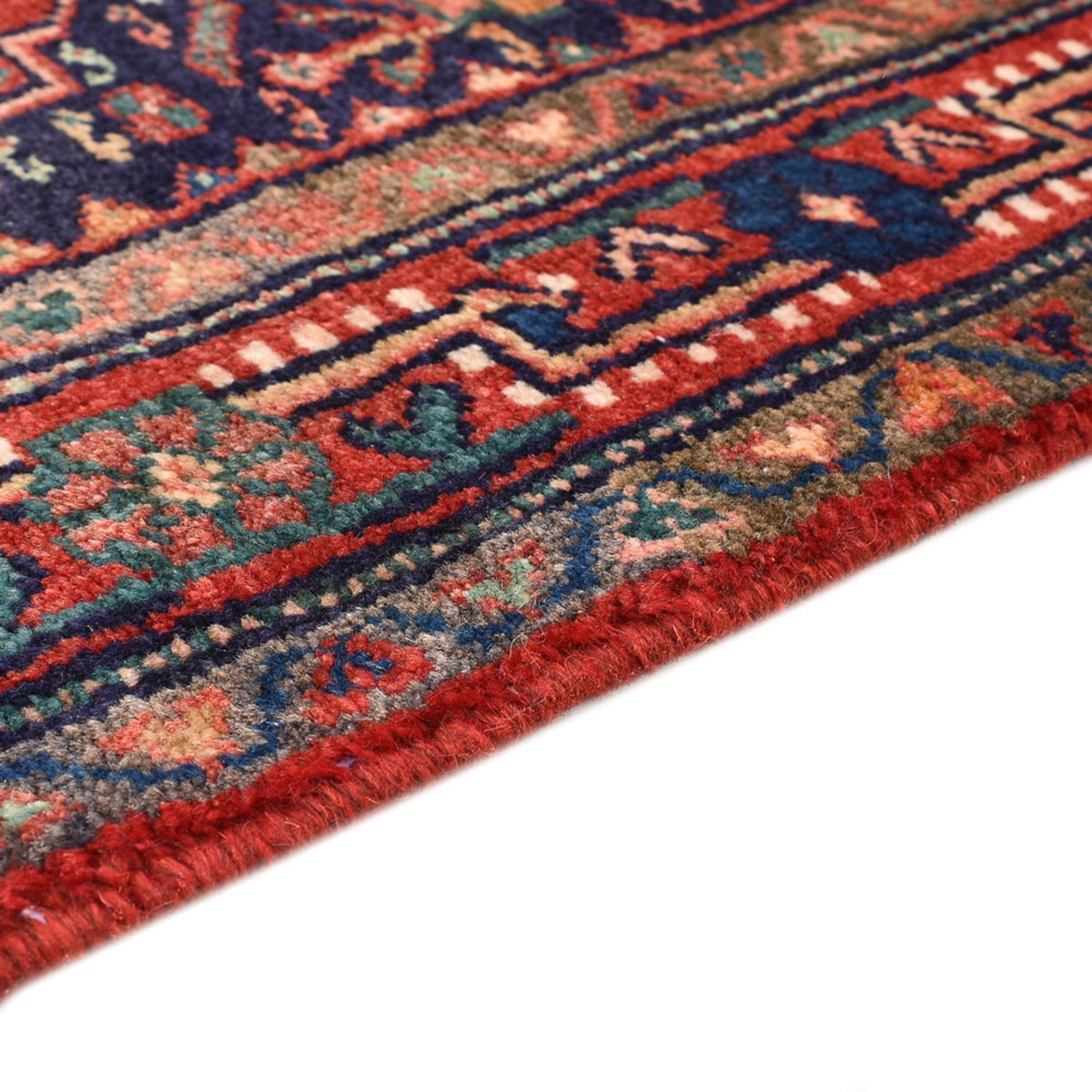 Tapis persan - Nomadic - 100 x 66 cm - rose