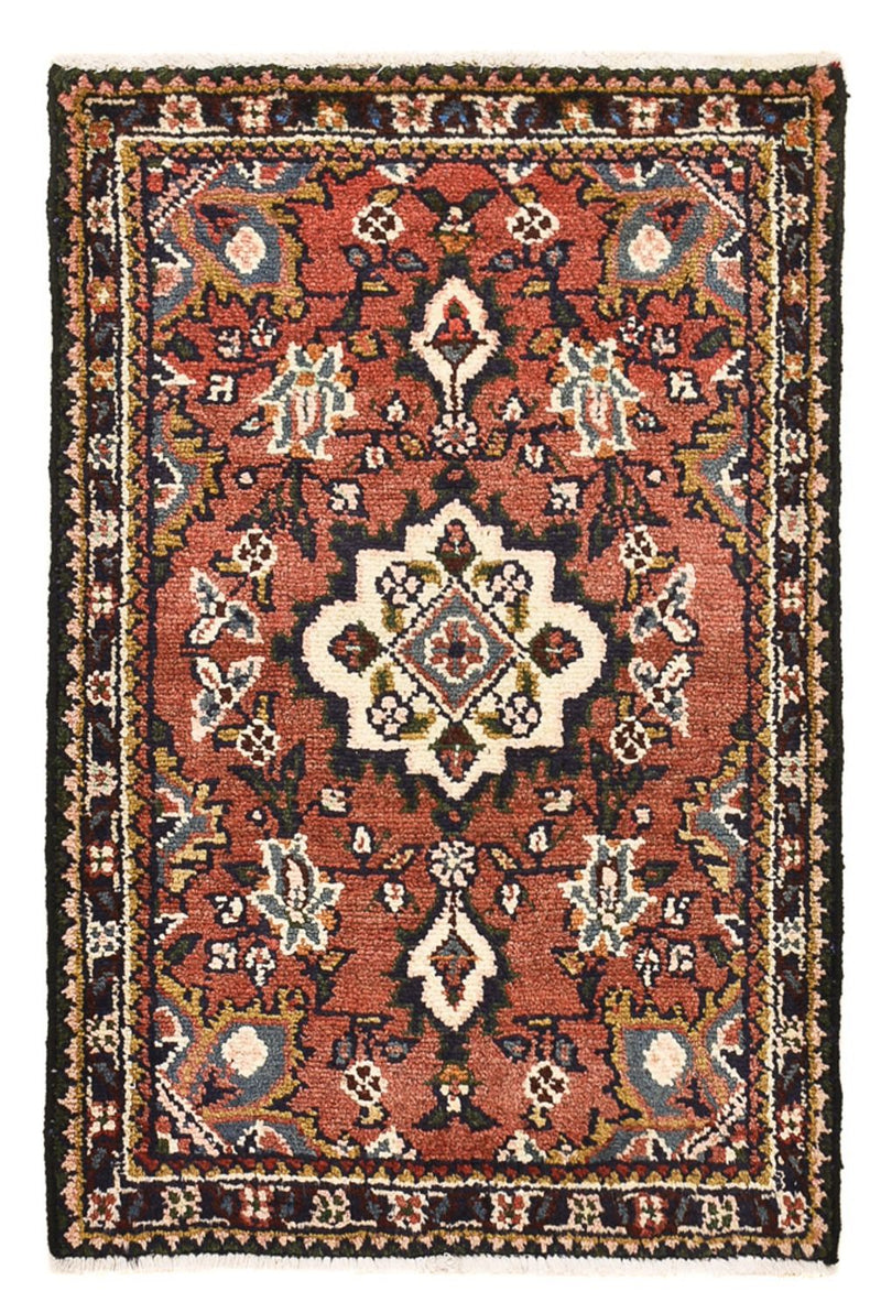 Tapis persan - Nomadic - 85 x 58 cm - rouge clair
