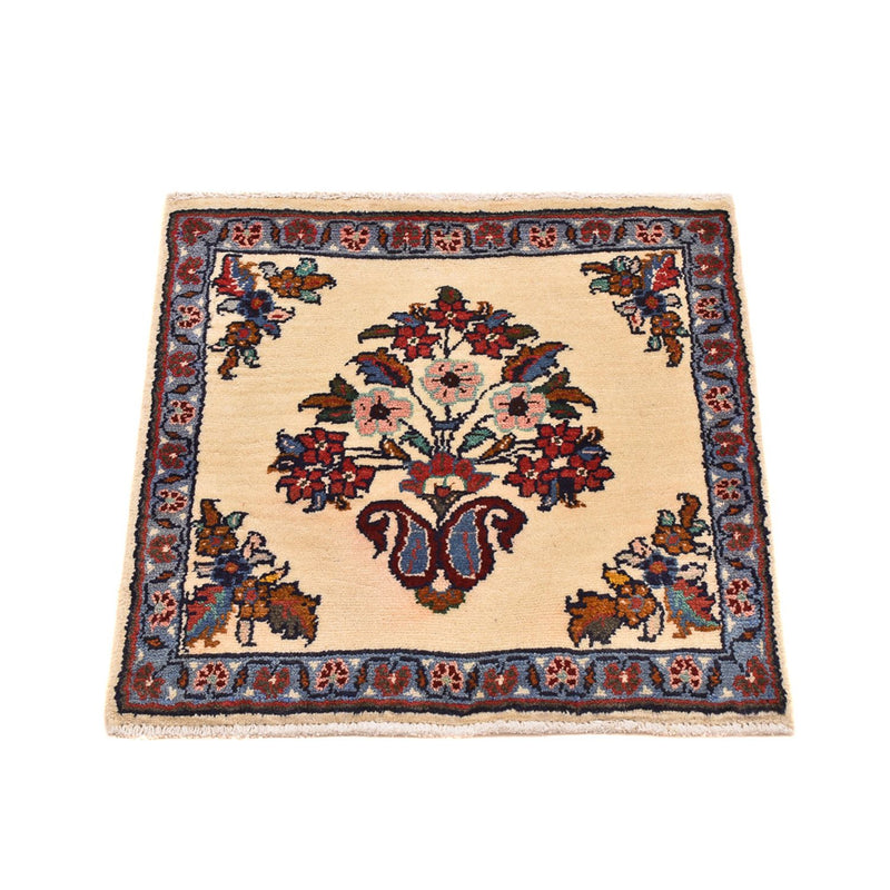 Tapis persan - Nomadic - 51 x 51 cm - multicolore
