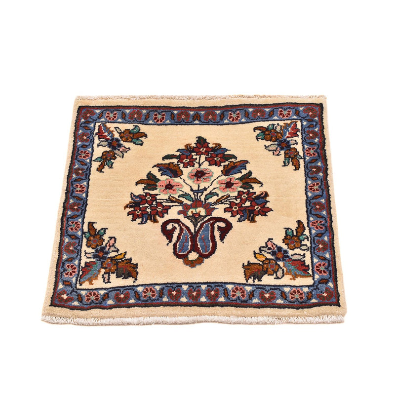 Tapis persan - Nomadic - 50 x 55 cm - multicolore