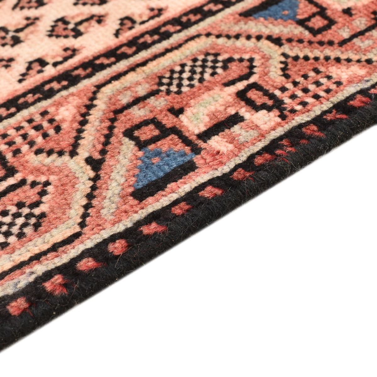 Tapis persan - Nomadic - 72 x 60 cm - rose