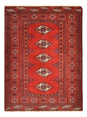 Tapis Turkaman - 115 x 87 cm - rouge