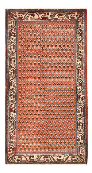 Tapis persan - Mir - 125 x 66 cm - rouille