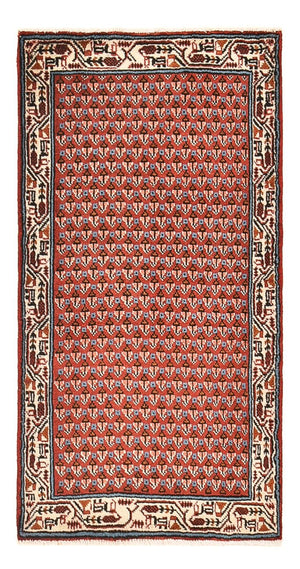 Tapis persan - Mir - 123 x 63 cm - rouille