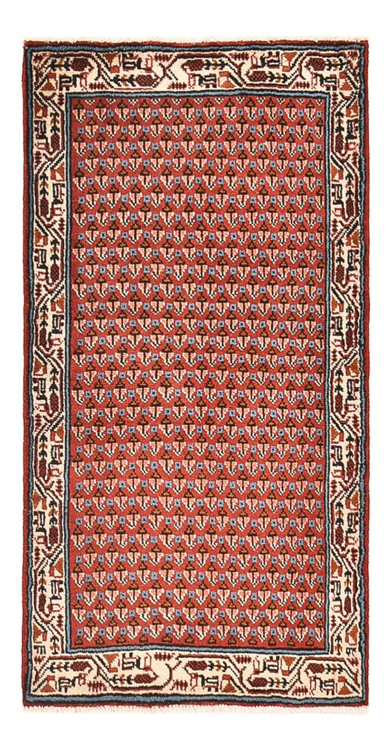 Tapis persan - Mir - 123 x 63 cm - rouille
