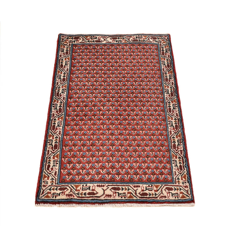 Tapis persan - Mir - 123 x 63 cm - rouille