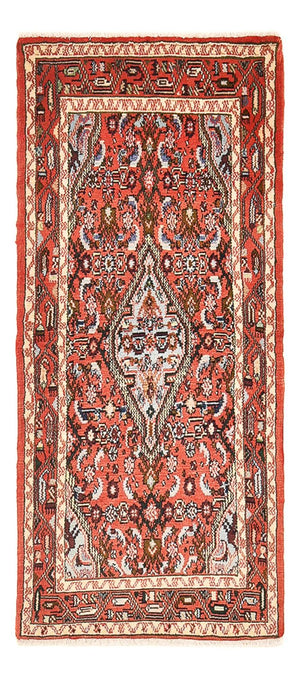 Tapis persan - Nomadic - 141 x 63 cm - rouge