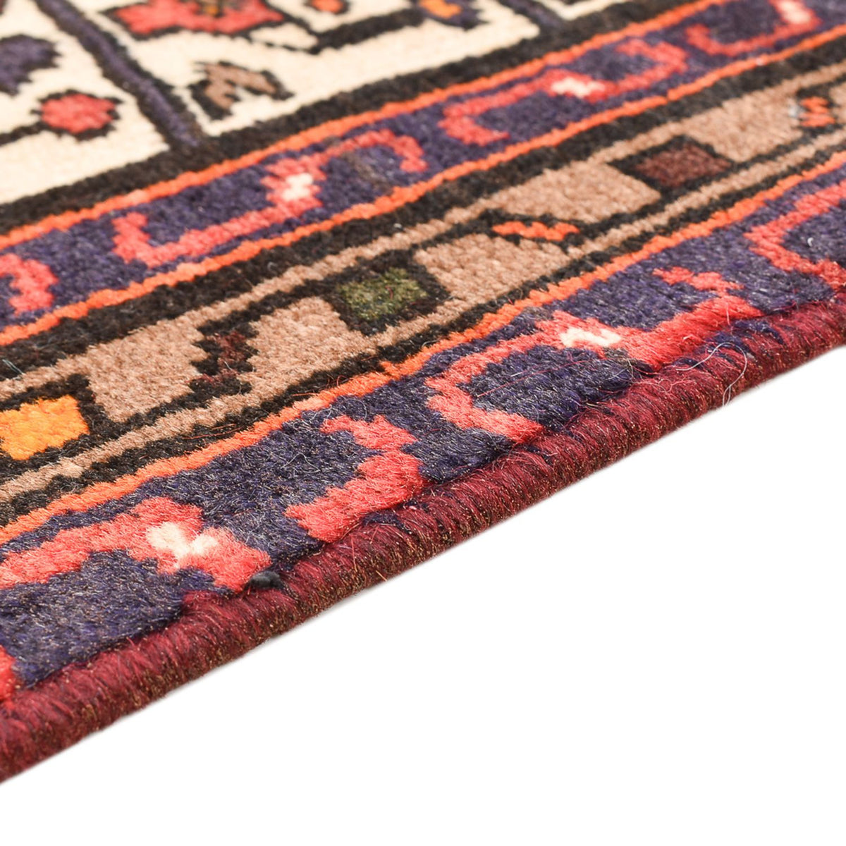 Tapis persan - Nomadic - 122 x 74 cm - multicolore