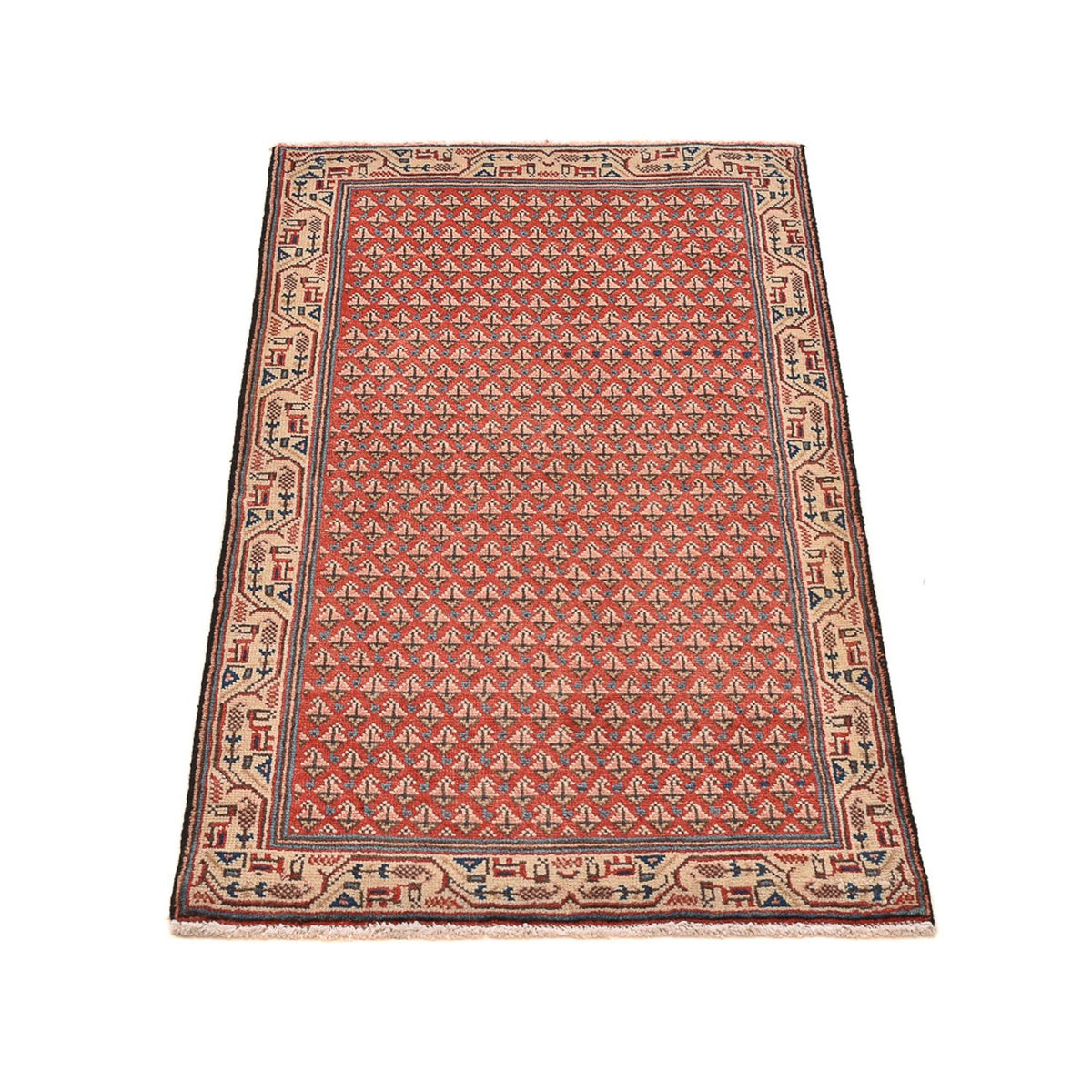 Tapis persan - Mir - 121 x 62 cm - rouille