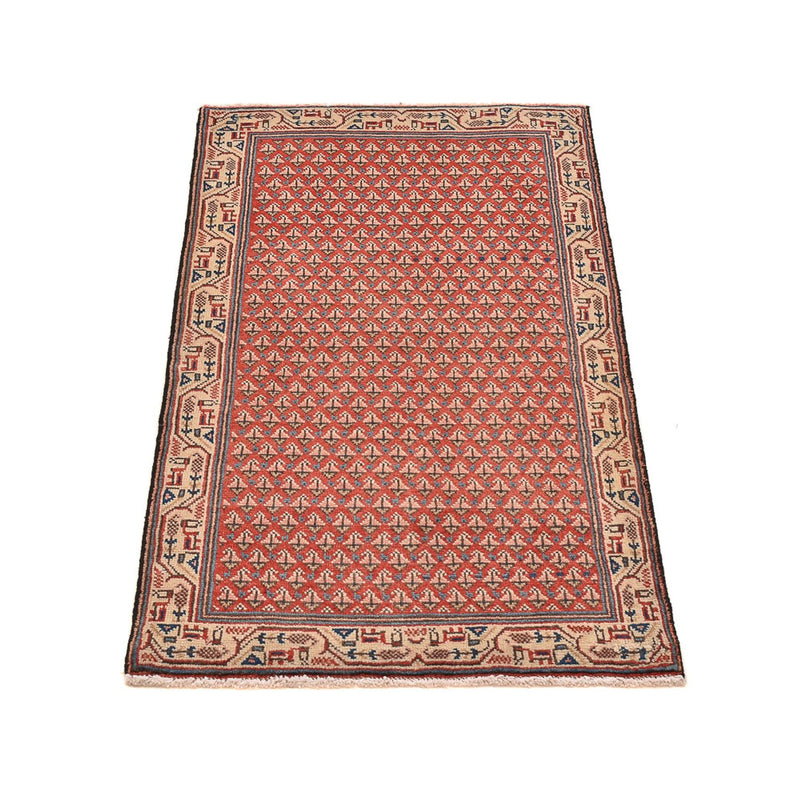 Tapis persan - Mir - 121 x 62 cm - rouille