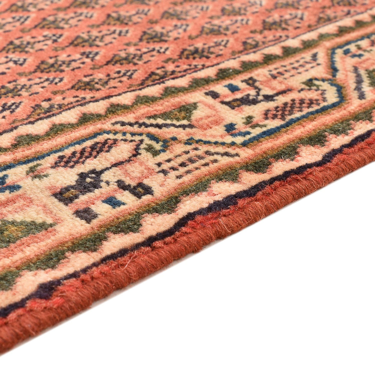 Tapis persan - Mir - 130 x 61 cm - rouille