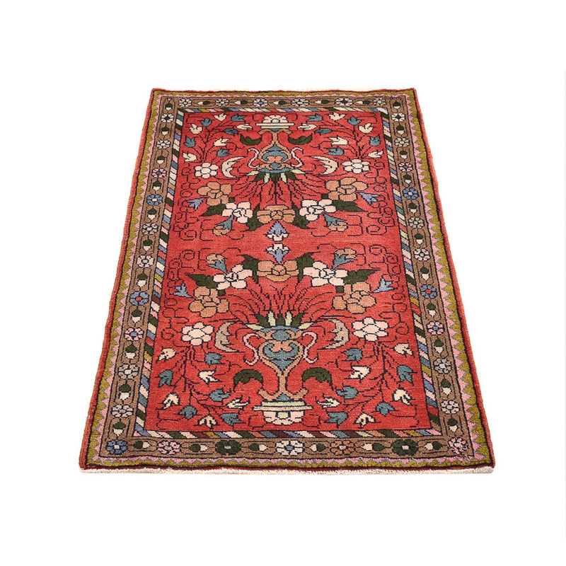 Tapis persan - Nomadic - 130 x 80 cm - rouge