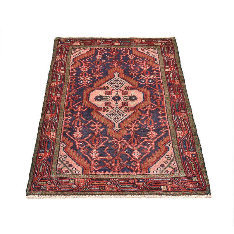 Tapis persan - Nomadic - 128 x 81 cm - rouge clair