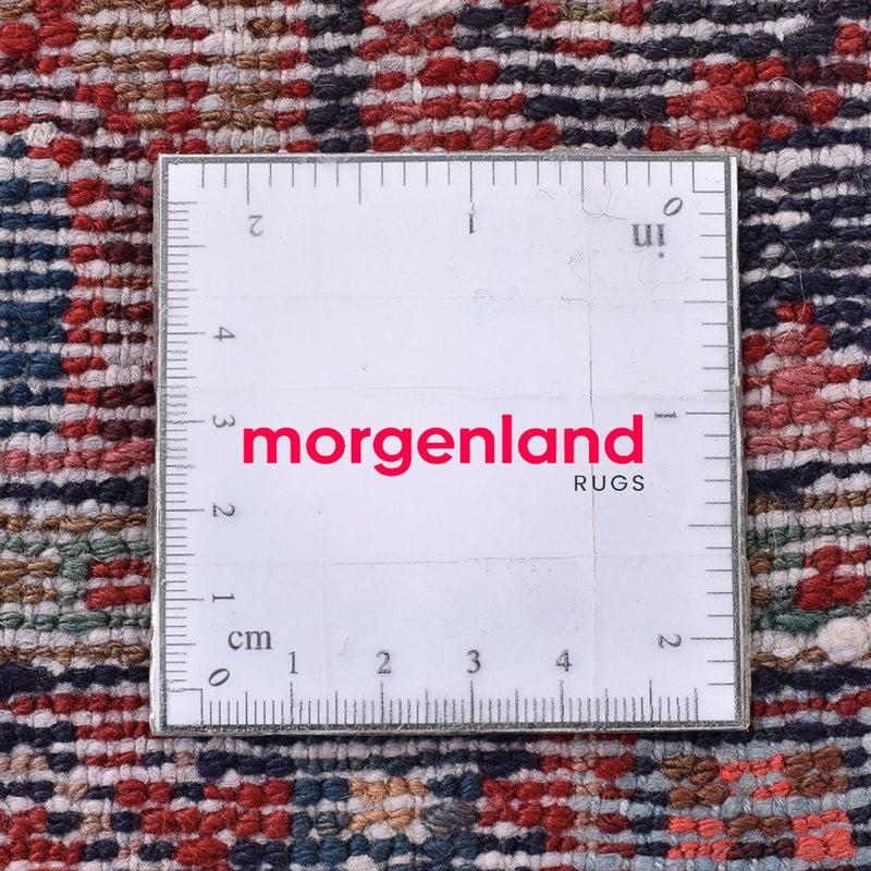 Tapis persan - Nomadic - 128 x 81 cm - rouge clair