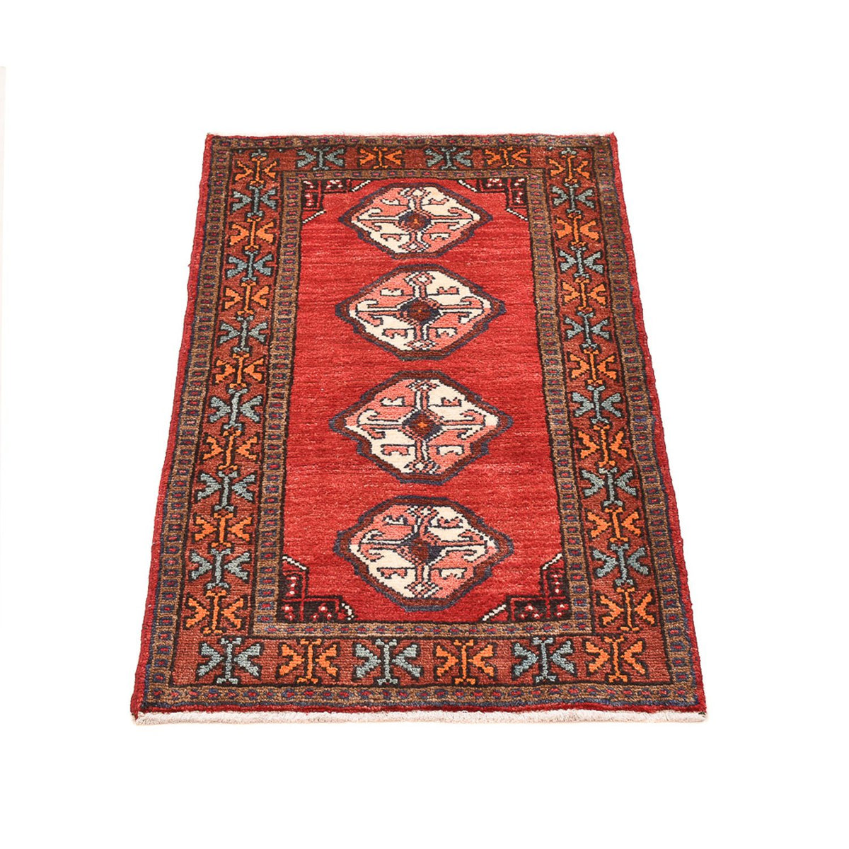 Tapis persan - Bidjar - 113 x 64 cm - rouge