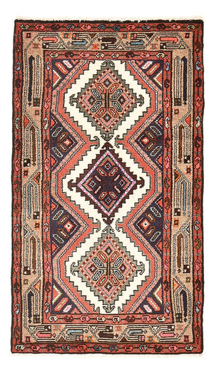 Tapis persan - Nomadic - 130 x 74 cm - multicolore