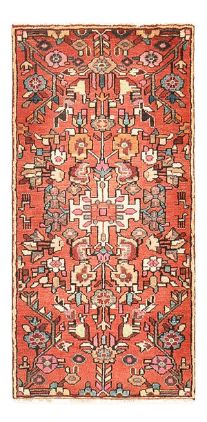 Tapis de couloir Tapis persan - Nomadic - 115 x 55 cm - rouge clair