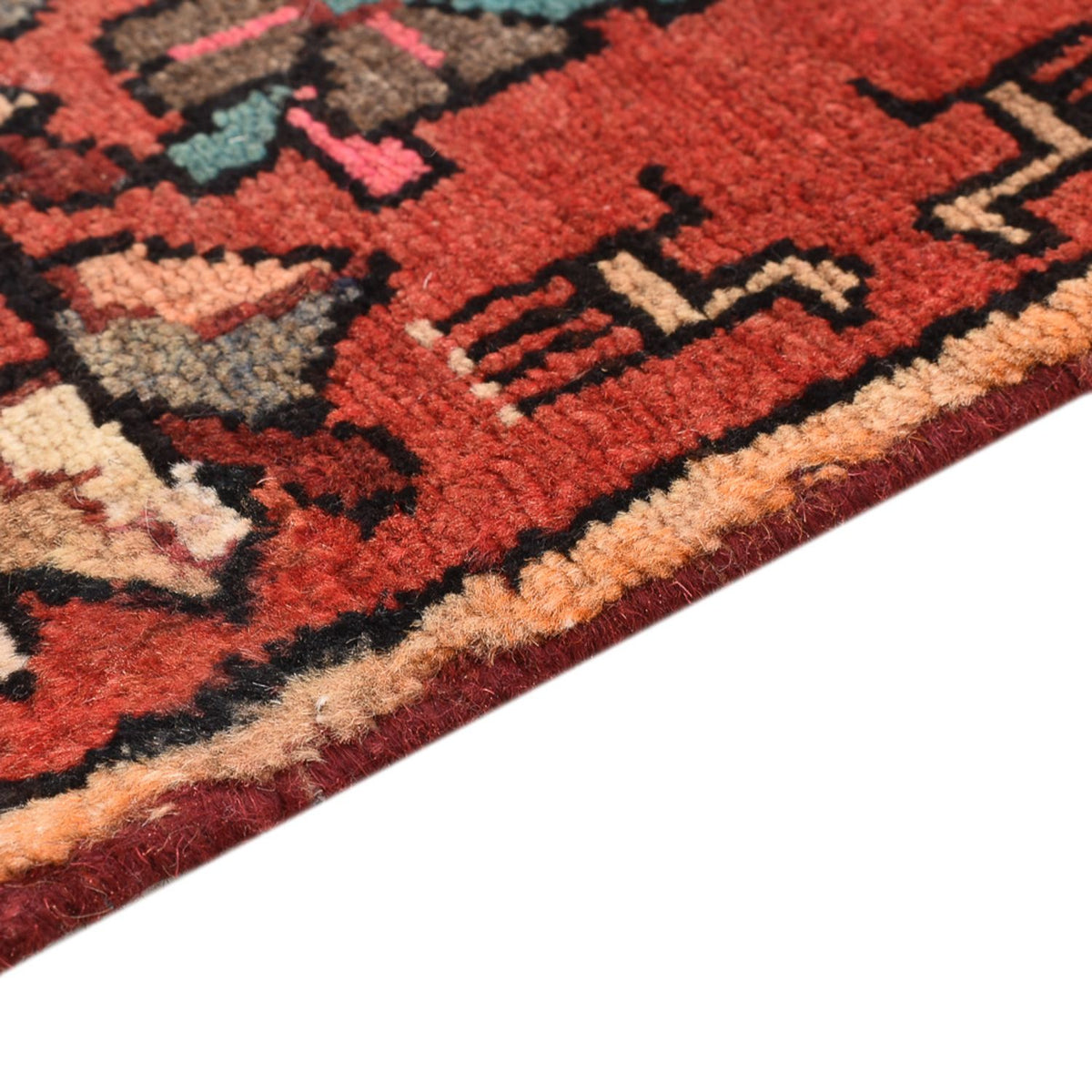 Tapis de couloir Tapis persan - Nomadic - 115 x 55 cm - rouge clair