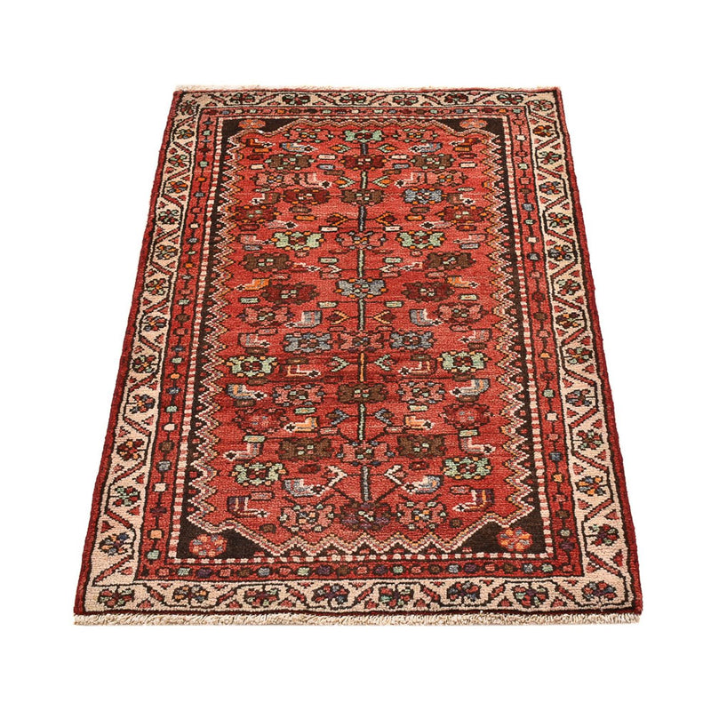 Tapis persan - Nomadic - 110 x 67 cm - rouge clair