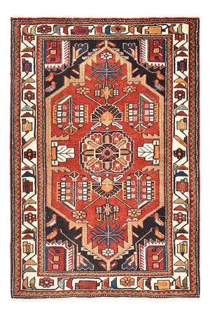 Tapis persan - Nomadic - 137 x 92 cm - rouge