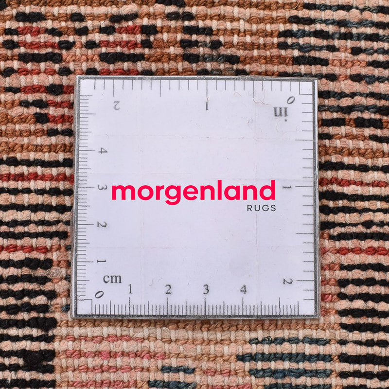 Tapis persan - Nomadic - 210 x 158 cm - rouge clair