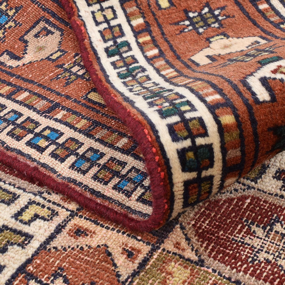 Tapis persan - Classique - 168 x 123 cm - beige foncé