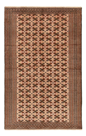 Tapis Turkaman - 190 x 128 cm - rouge clair