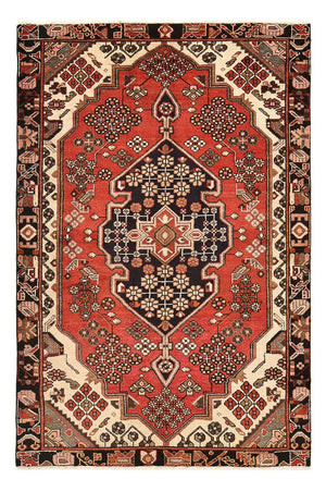 Tapis persan - Nomadic - 202 x 128 cm - rouge